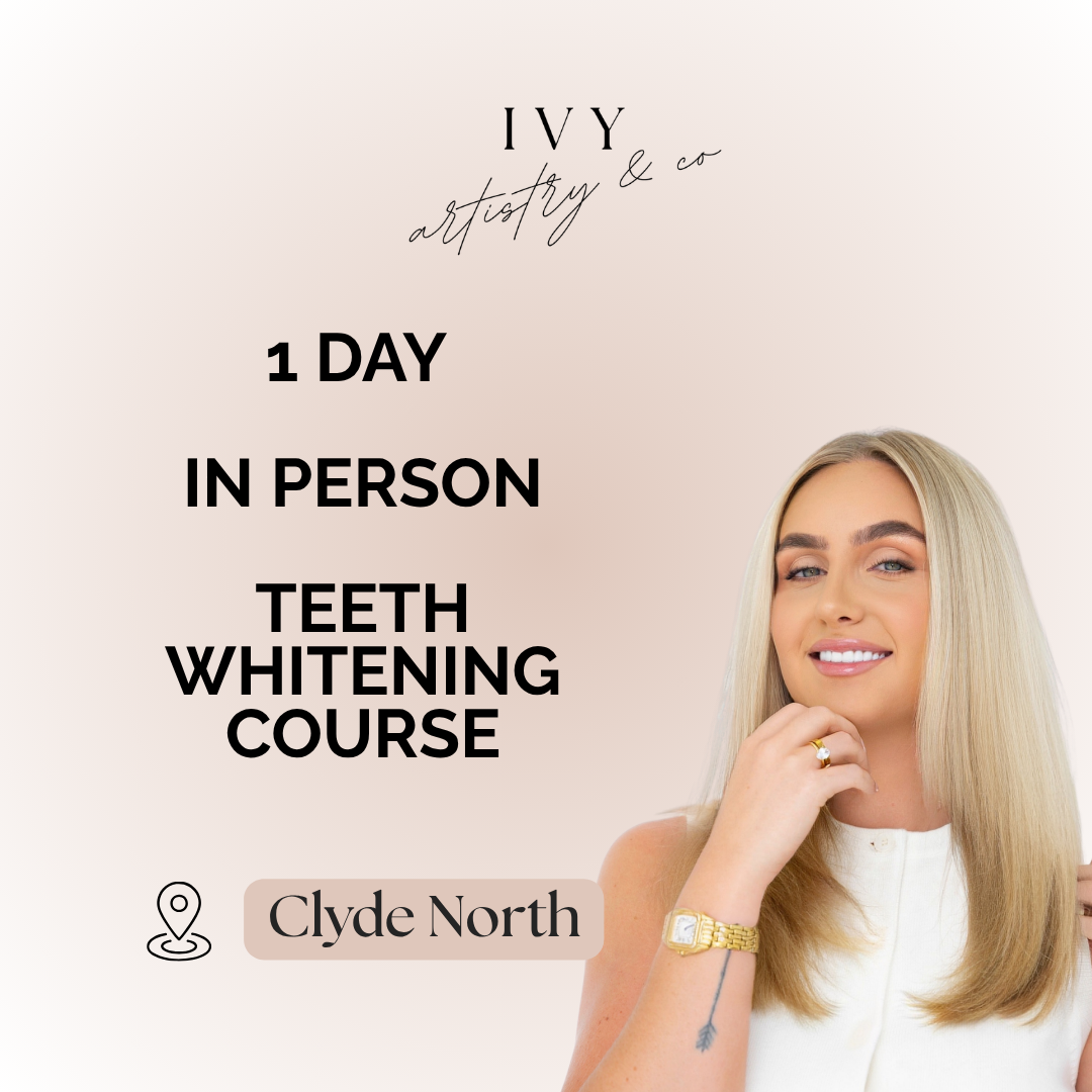 1 DAY IN PERSON TEETH WHITENING COURSE