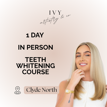 1 DAY IN PERSON TEETH WHITENING COURSE